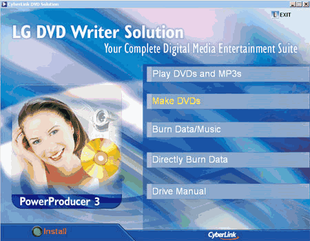 LG GSA-H10N - CD-ROM LG DVD Writer Solution