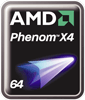 AMD Phenom X4 logo