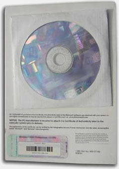 Instalační médium Windows XP - ilustrační obrázek