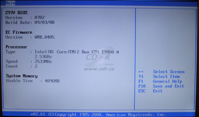 VBI ASRock Z97V: BIOS  