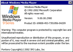 Windows Media Player 9