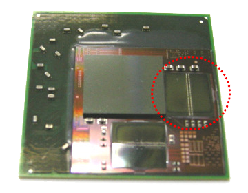 AMD Akmor prototyp čipu