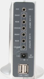 Teac PowerMax HP-10: Konektory na zadní straně zesilovače