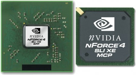 nForce4 SLI XE SPP a MCP čipy