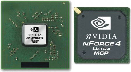 nForce4 Ultra SPP a MCP čipy