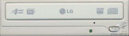 LG GSA-H10N - přední panel