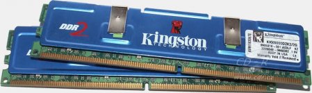 Paměti Kingston DDR2-750 CL4