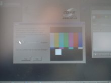 EIZO FlexScan S2411W, WindowMovie Test 1, tmavé nastavení 