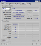 CPU-Z: SPD - Kingston ValueRAM KVR1066D2N7K2/2G