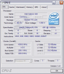 CPU-Z: Intel Celeron 420