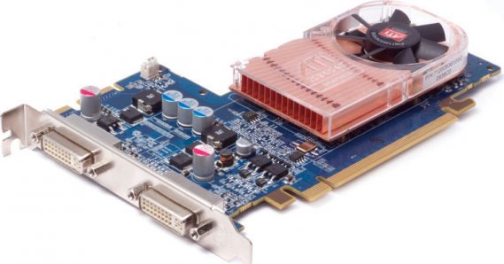 ATI Radeon E4690 - PCIe ×16 karta
