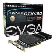 EVGA GeForce GTX 480 vodou chlazená