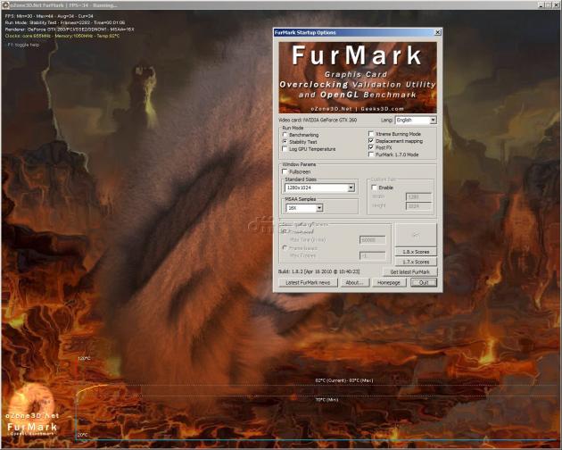 FurMark 1.8.2