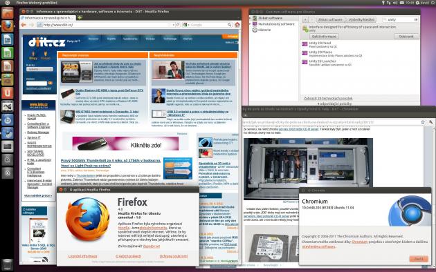 Ubuntu 11.04 s prostředím Unity