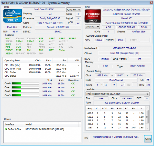 AMD Radeon R9 290X diag - Obrázek 1