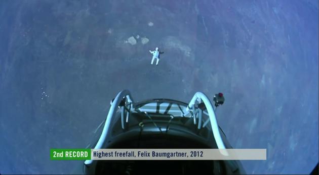 Red Bull Stratos - rekord