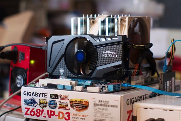 Sapphire Radeon HD 7770 OC: v testovacím PC