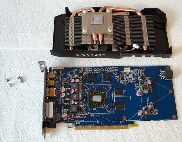 Sapphire Radeon HD 7770 OC: odstrojený chladič