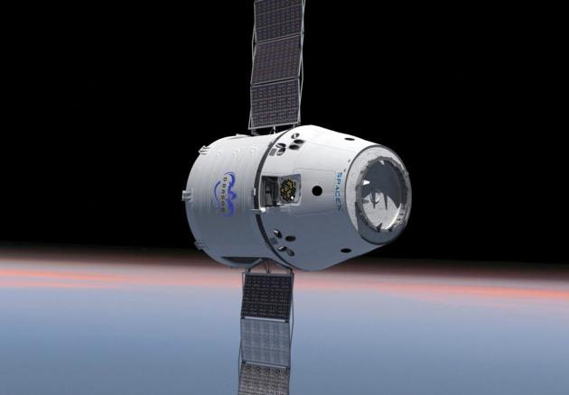 SpaceX Dragon na orbitě