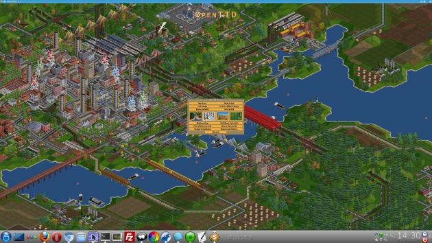 OpenTTD, Mageia Linux 2