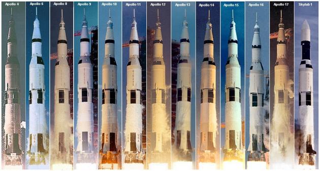 Starty Saturnu V
