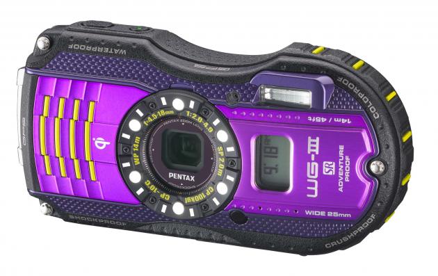 Pentax WG-3 GPS purple