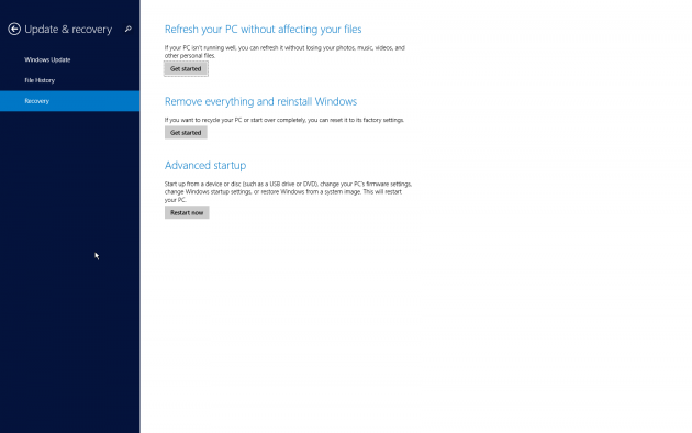 Windows 8.1 Preview - nastavení - Obrázek 45