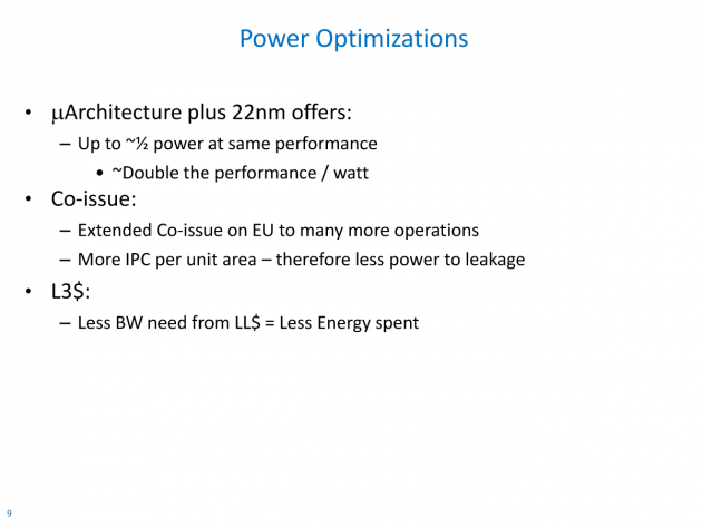 Ivy Bridge - Power Optimizations