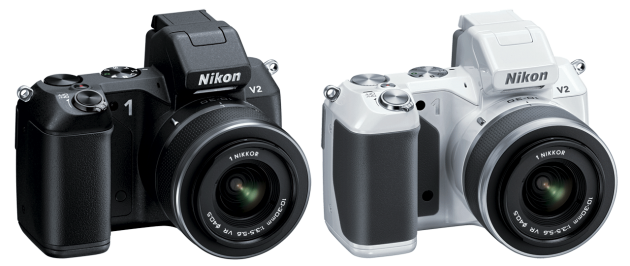 Nikon 1 V2 black white