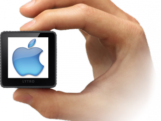 Lytro camera s logem Apple