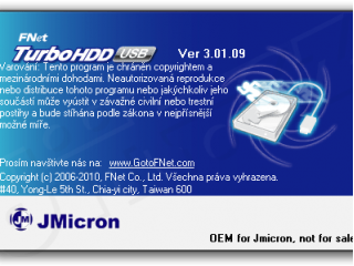 TurboHDD USB JMicron - About