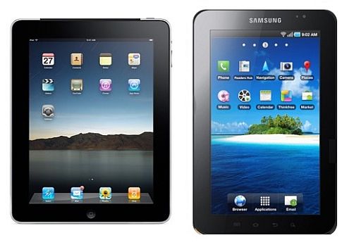 Apple ipad vs Galaxy Tab