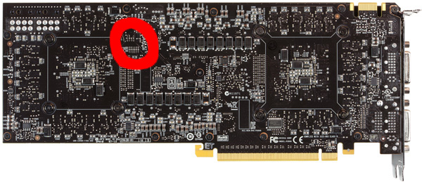 GeForce GTX 690 mod back