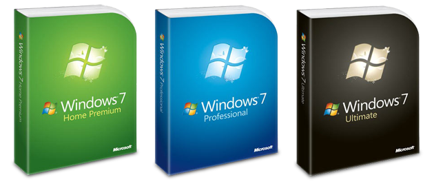 Microsoft Windows 7 box