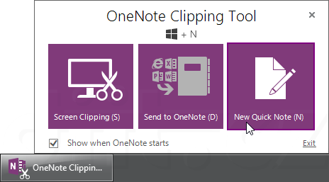 Office 2013 Preview - OneNote Clipping Tool