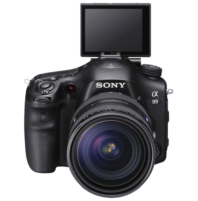 Sony SLT A99 LCD front