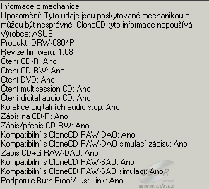 Asus DRW-0804P - CloneCD