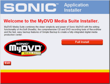 Sonic Aplication Installer