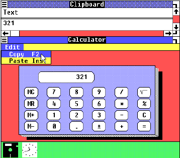 Windows 1.01 - Calculator