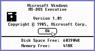 Windows 1.01 - About