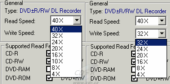 NEC ND-2510A - Nero InfoTool rychlosti zápisu a čtení CD