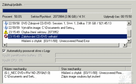 NEC @ ND-2510A - Alcohol 120% a DVD+R DL