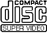 Super Video CD logo malé