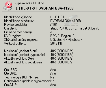 LG GSA-4120B - Alcohol 120%