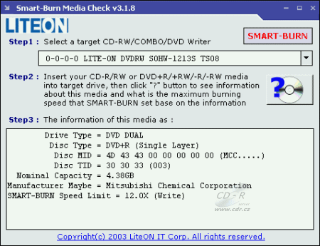 LiteOn SOHW-1213S - Smart Burn