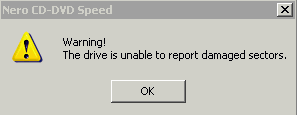 ASUS DRW-1604P - čtení poškozených CD - nevrací chyby