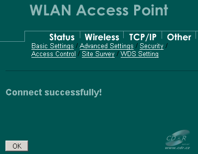 OvisLink WL 1120A - připojeno!