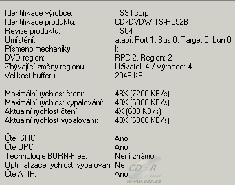 Samsung TS-H552B - Alcohol 120%