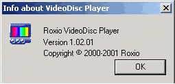 WinOnCD 5.0: VideoDisc Player