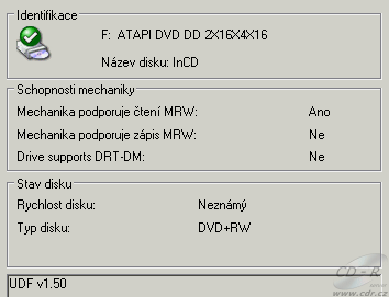 MSI DR16-B - podpora UDF 1.5